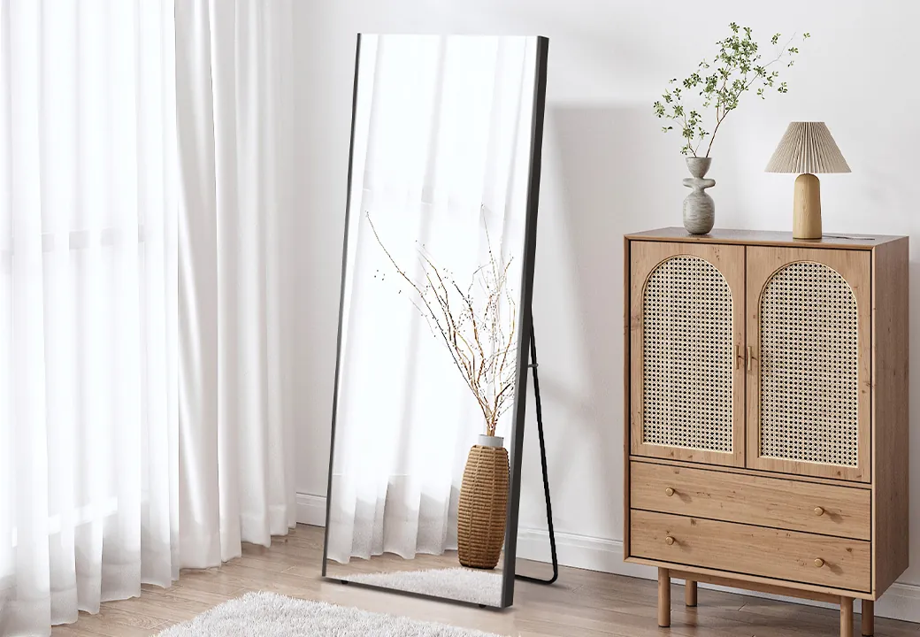 Leaning Glassless Mirror 3