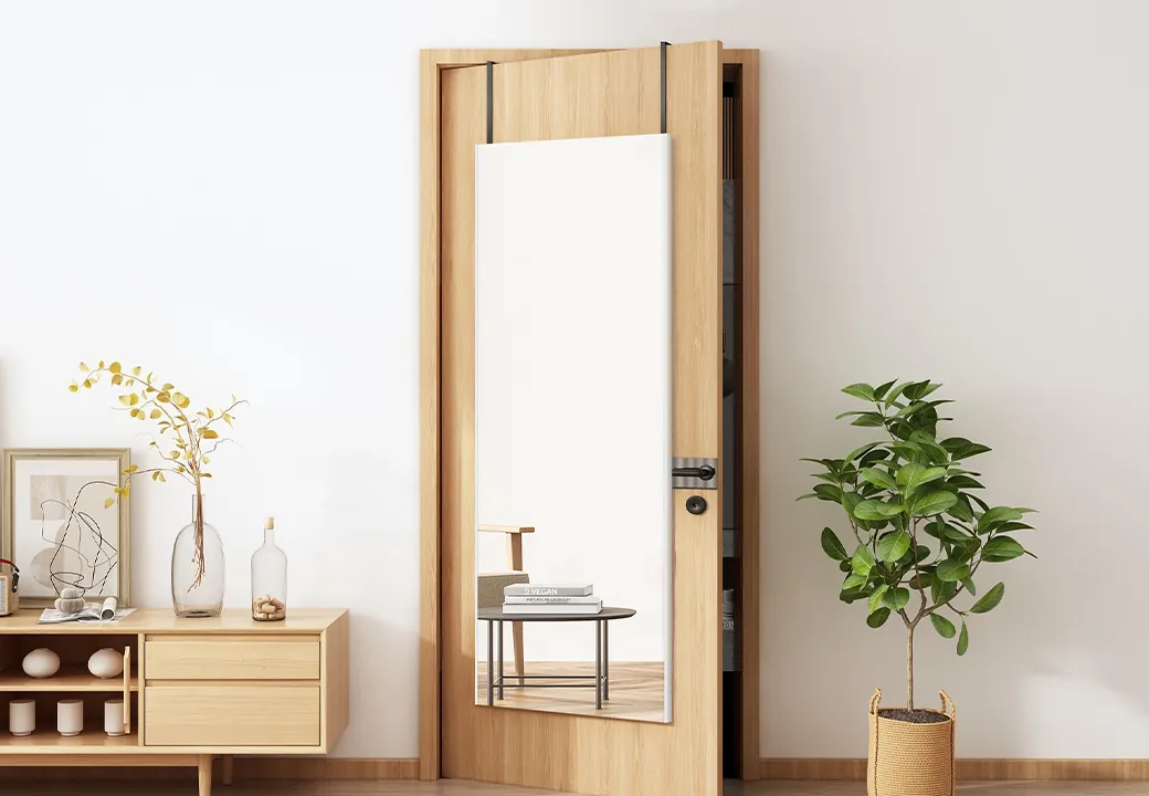 Over The Door Glassless Mirror 2