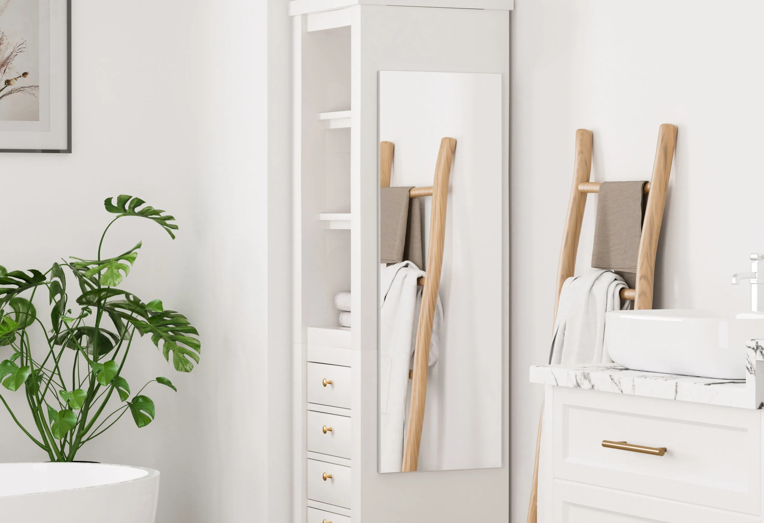 Bathroom Glassless Mirror 3